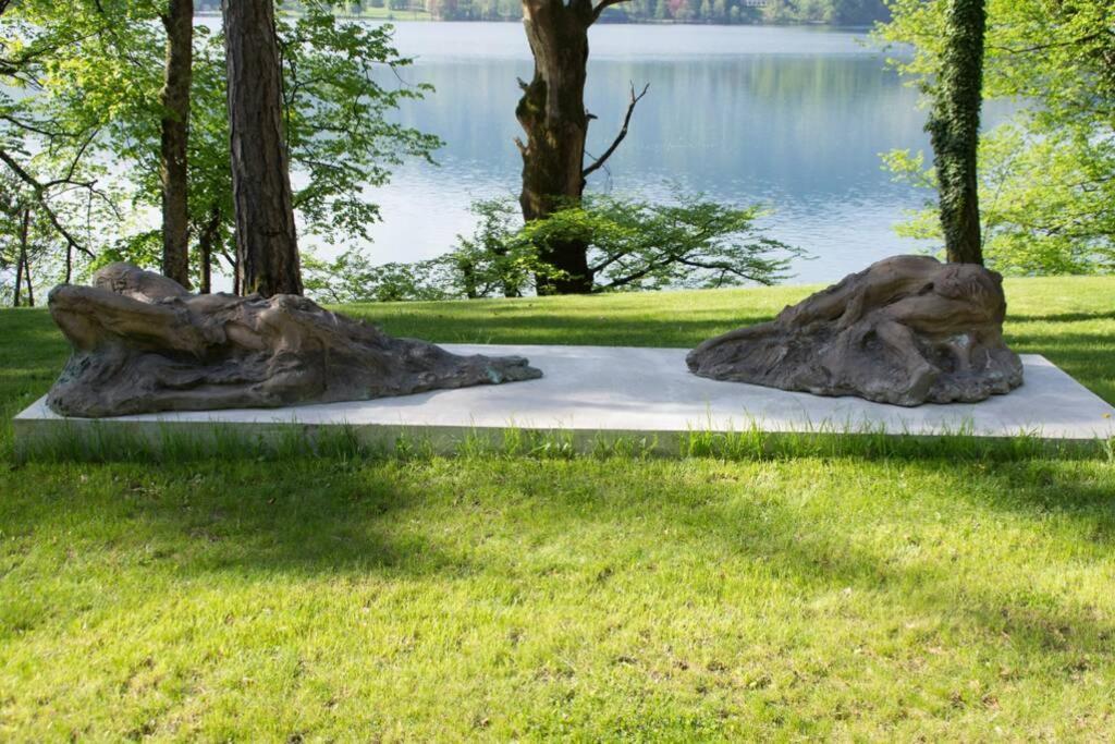 Private Beach House On Lake Bled Eksteriør bilde