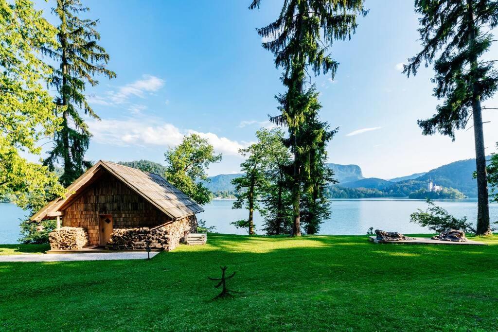 Private Beach House On Lake Bled Eksteriør bilde