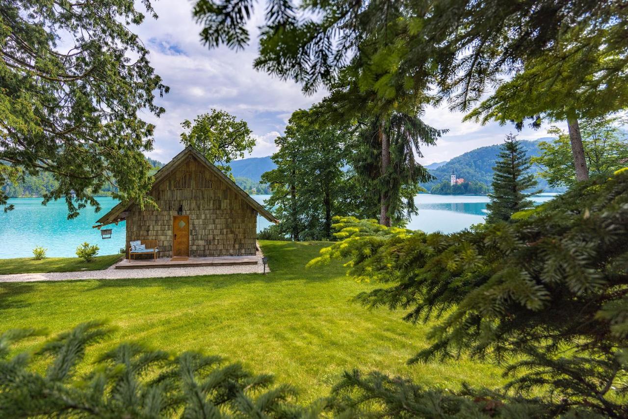 Private Beach House On Lake Bled Eksteriør bilde