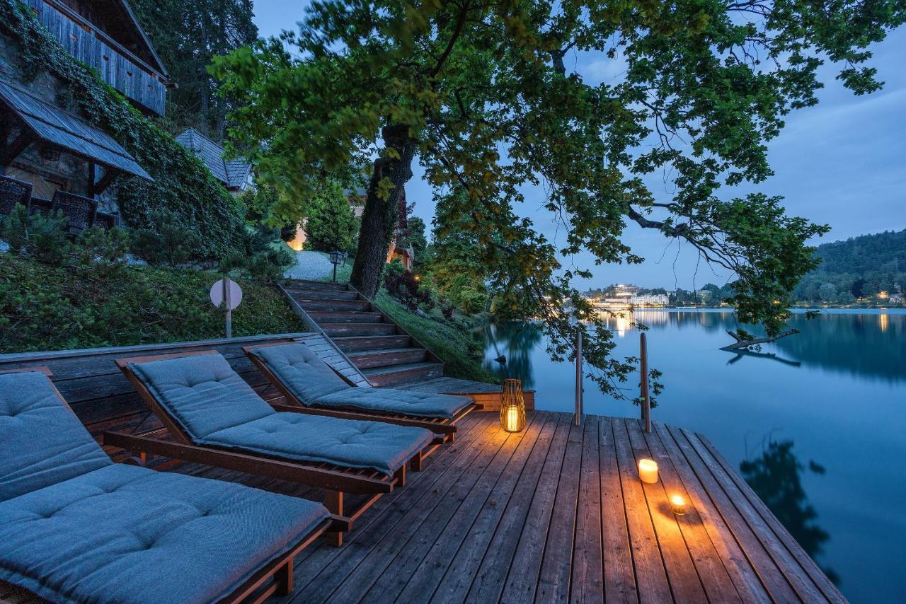 Private Beach House On Lake Bled Eksteriør bilde