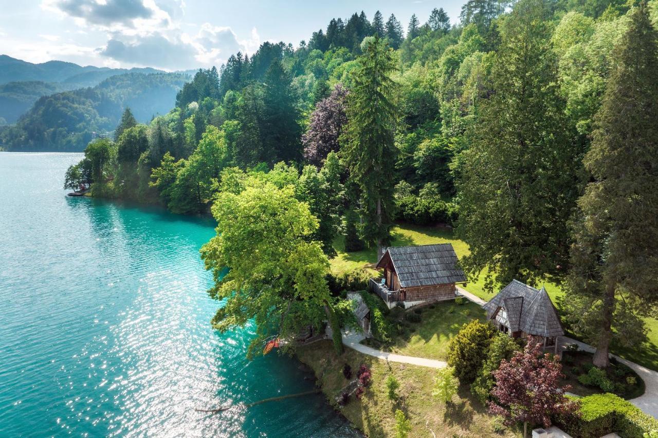 Private Beach House On Lake Bled Eksteriør bilde