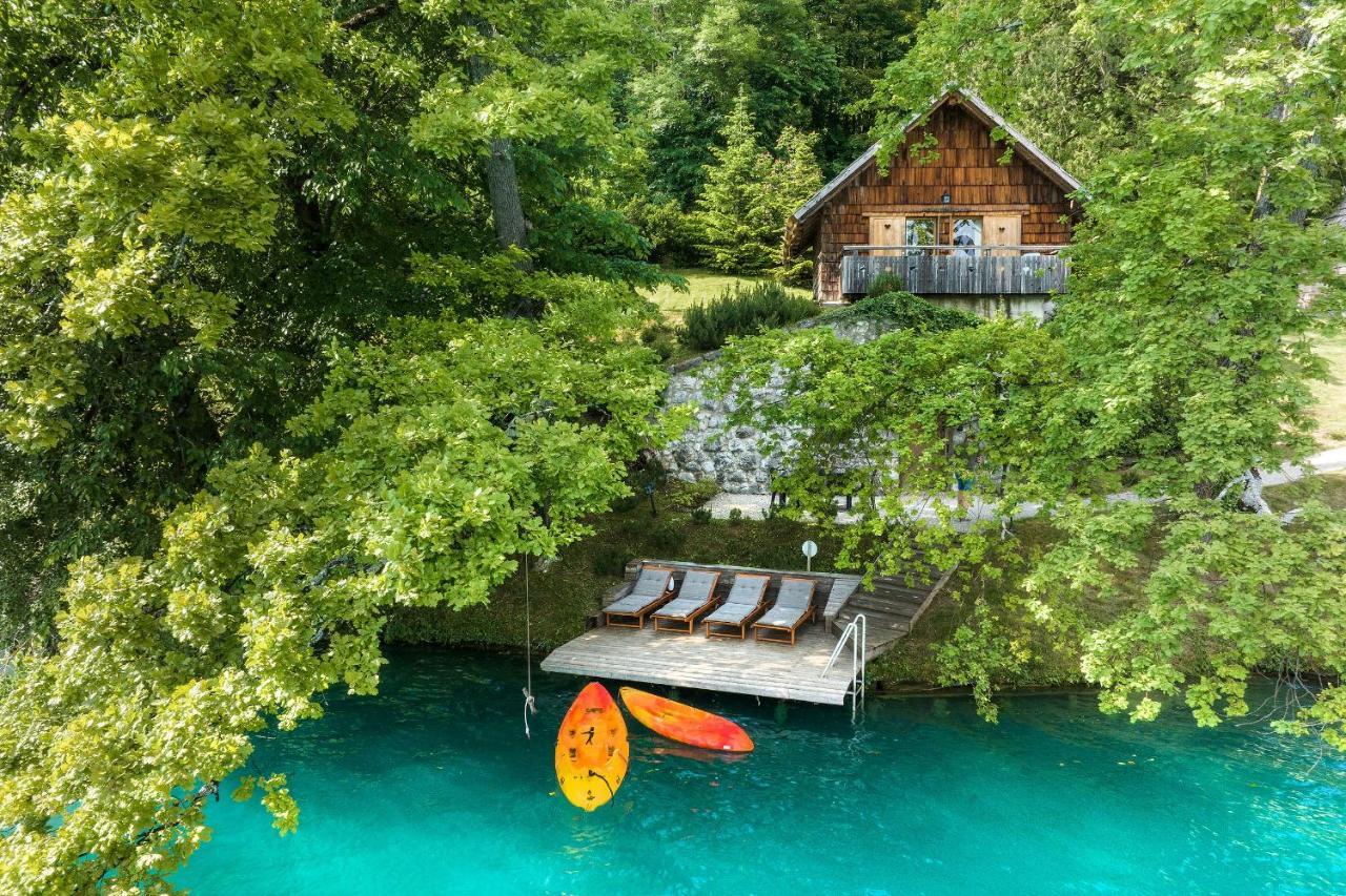 Private Beach House On Lake Bled Eksteriør bilde